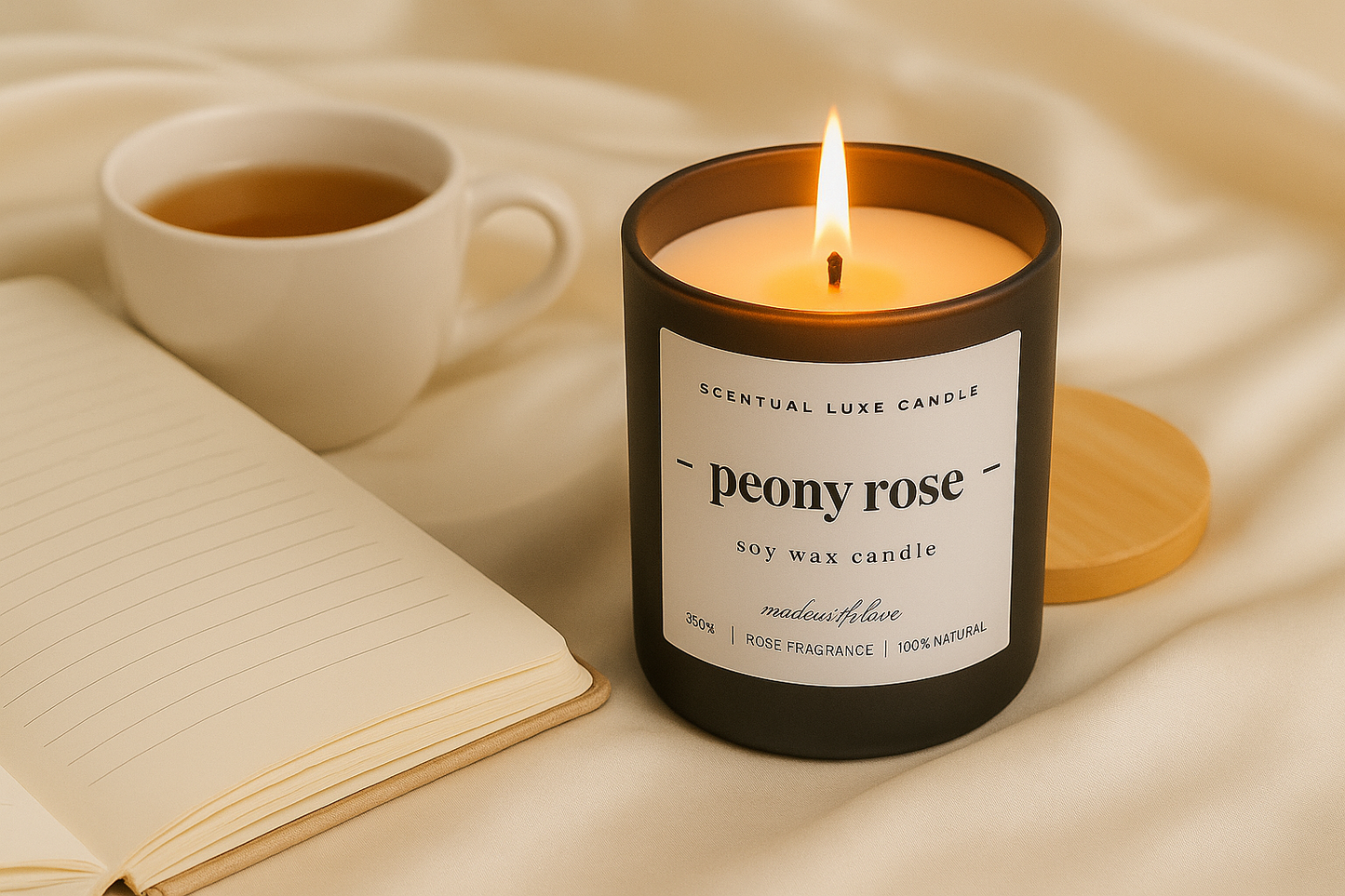 Peony Rose – Soy Wax Candle