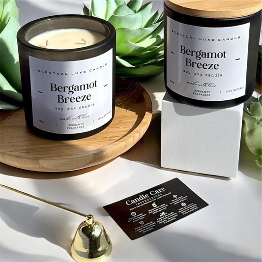 Bergamot Breeze – Soy Wax Candle