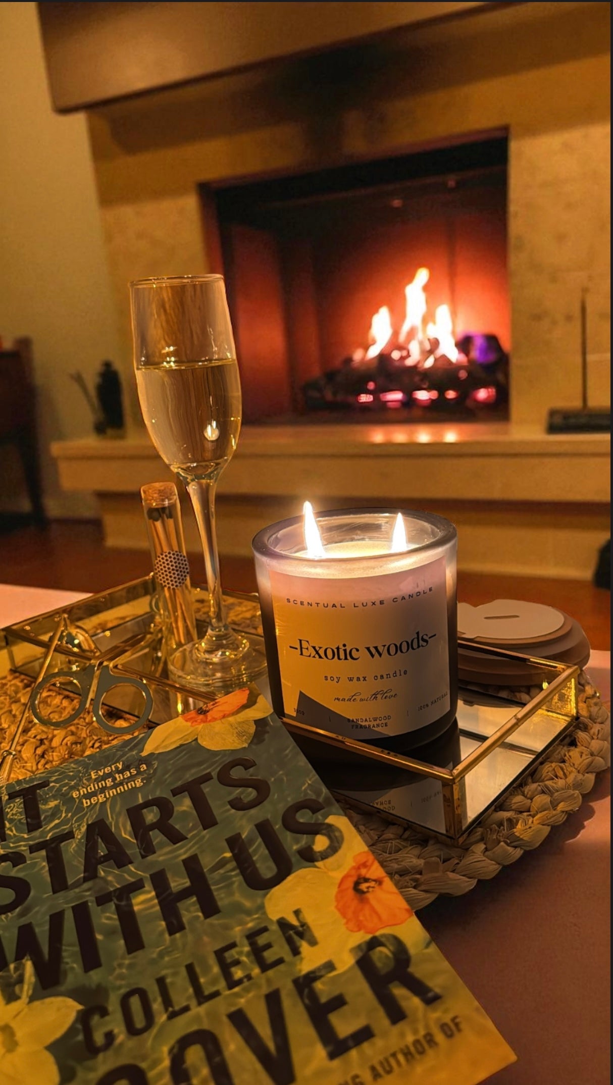 Exotic Woods – Soy Wax Candle