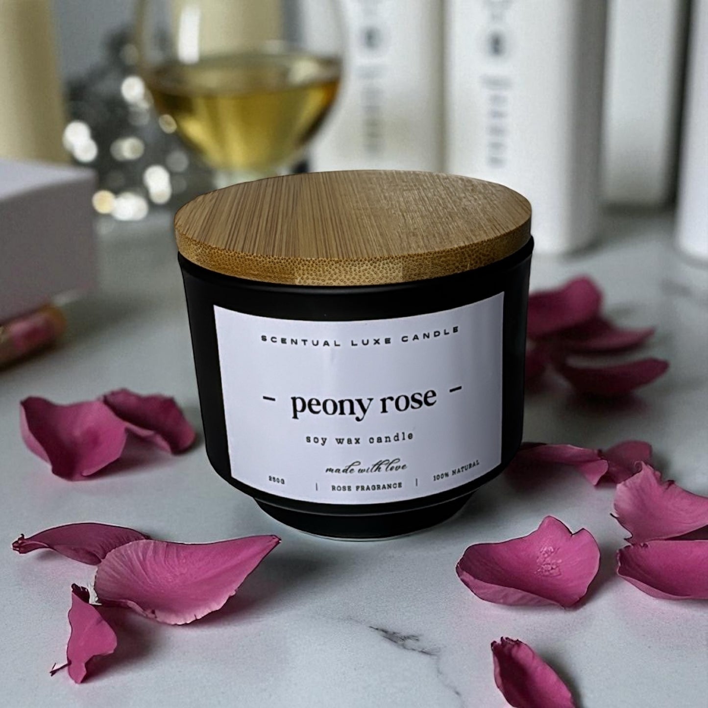 Peony Rose – Soy Wax Candle