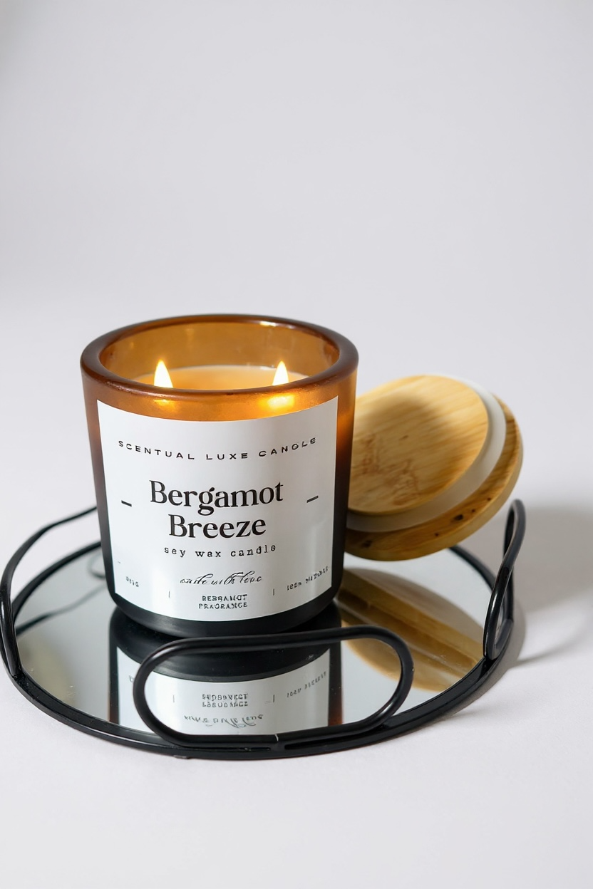 Bergamot Breeze – Soy Wax Candle