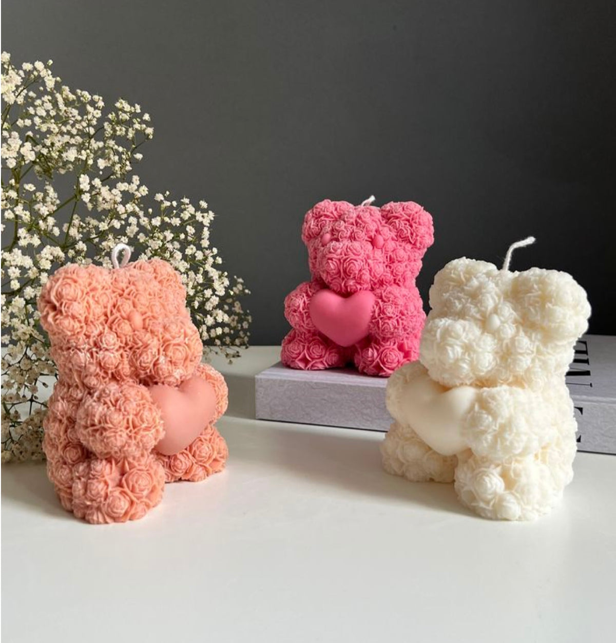 Bloom Bear Candle