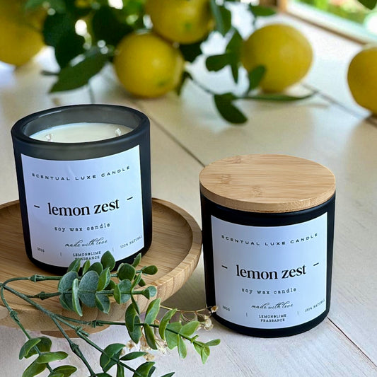 Lemon Zest – Soy Wax Candle