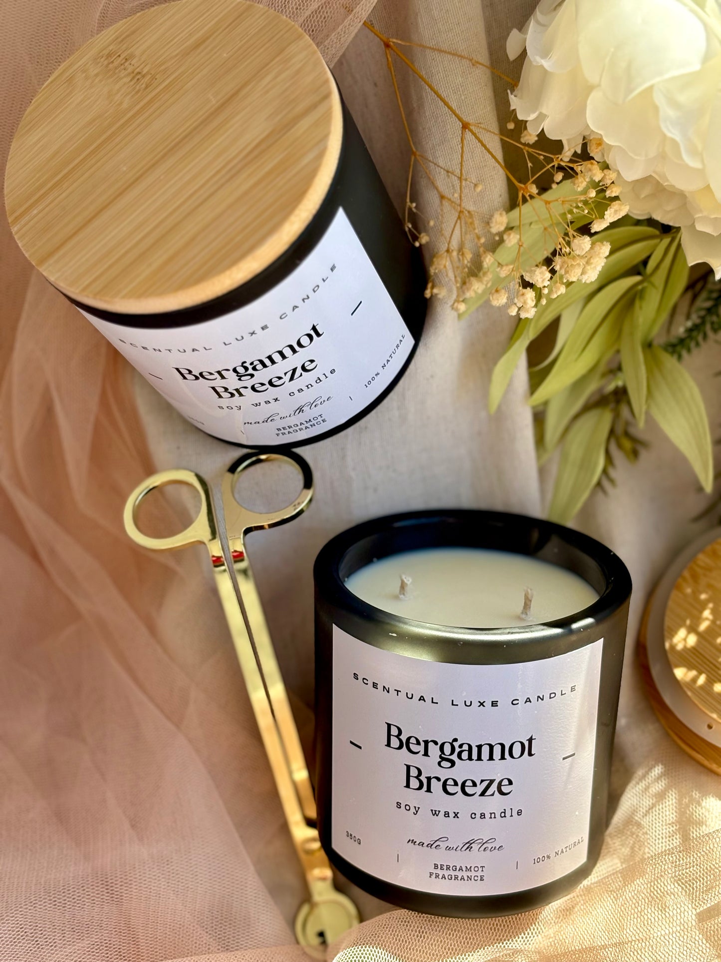 Bergamot Breeze – Soy Wax Candle