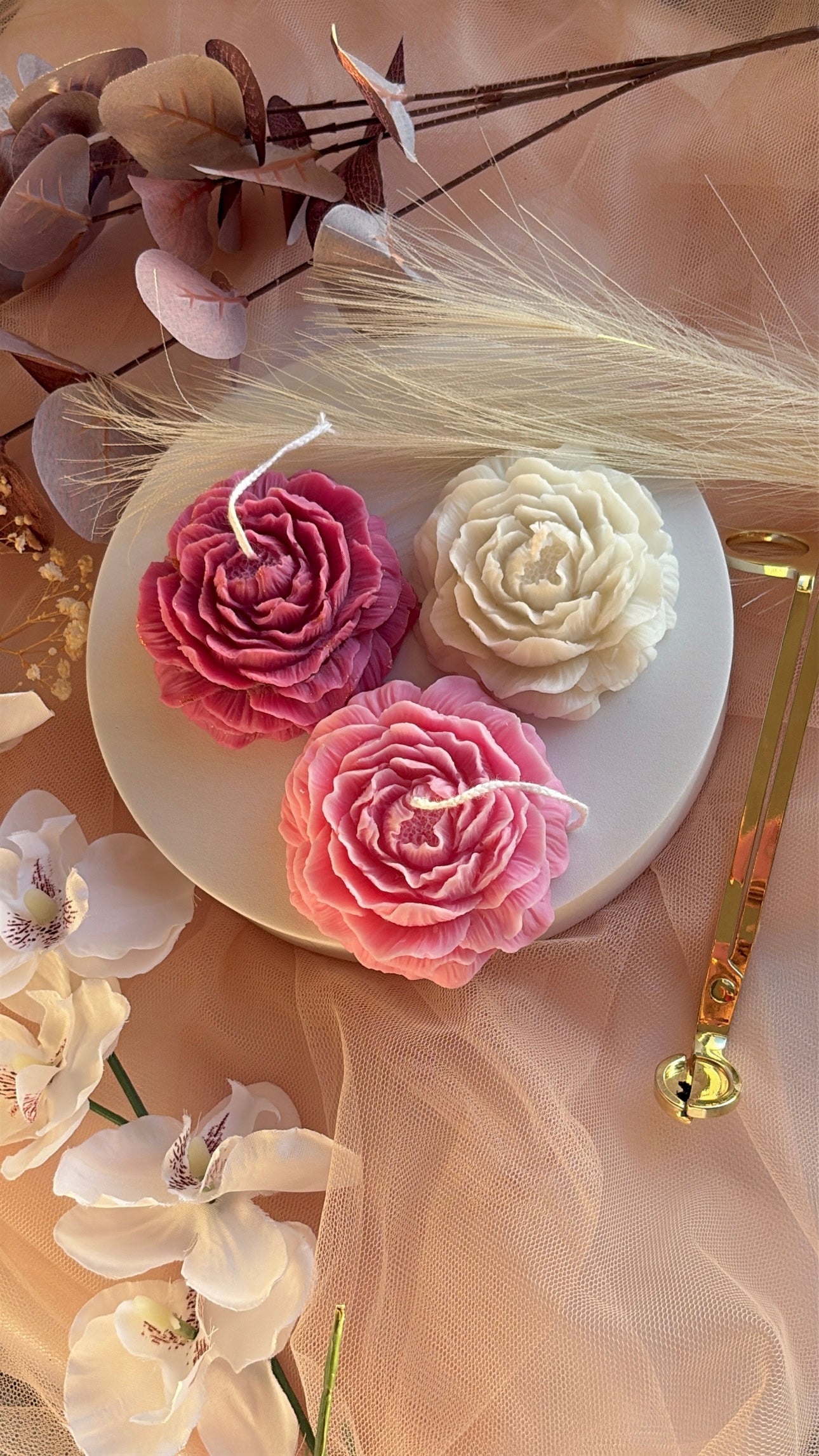 Eternal Rose Candle