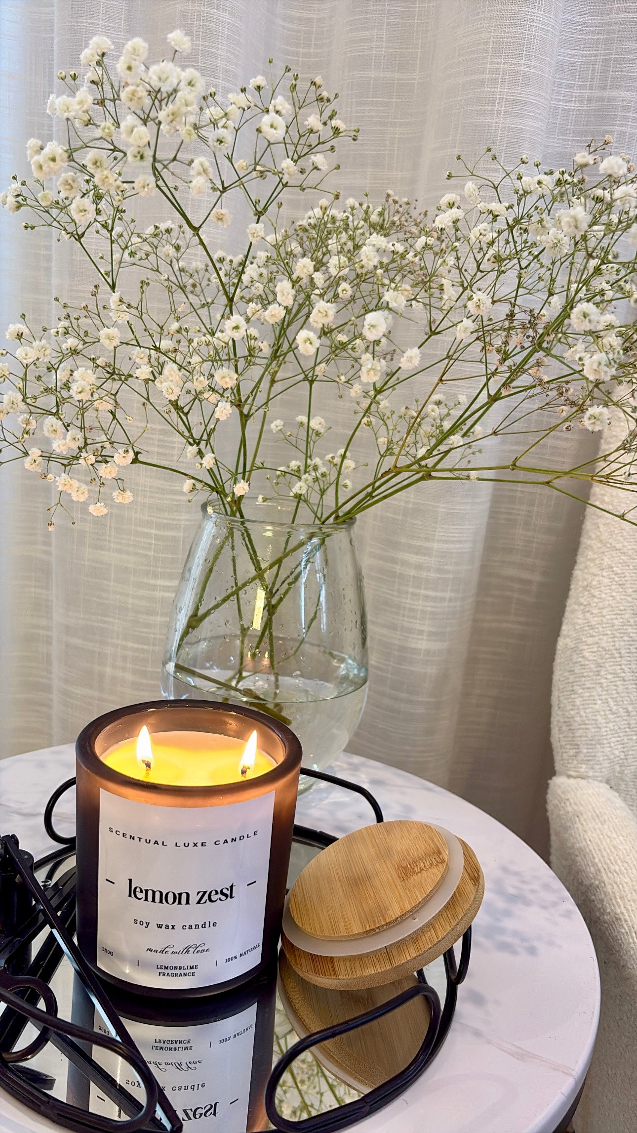 Lemon Zest – Soy Wax Candle