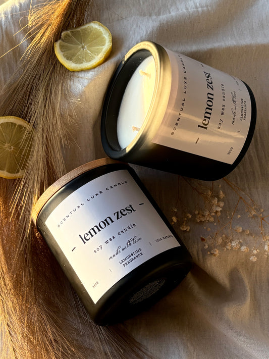 Lemon Zest – Soy Wax Candle