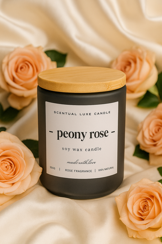 Peony Rose – Soy Wax Candle
