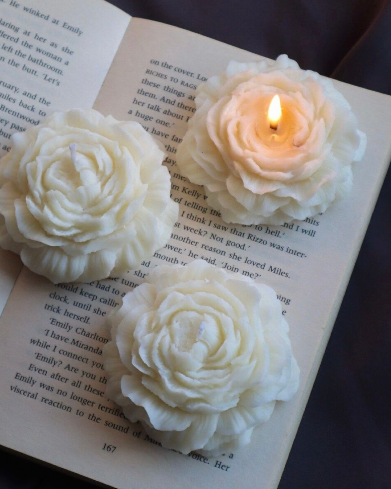 Eternal Rose Candle