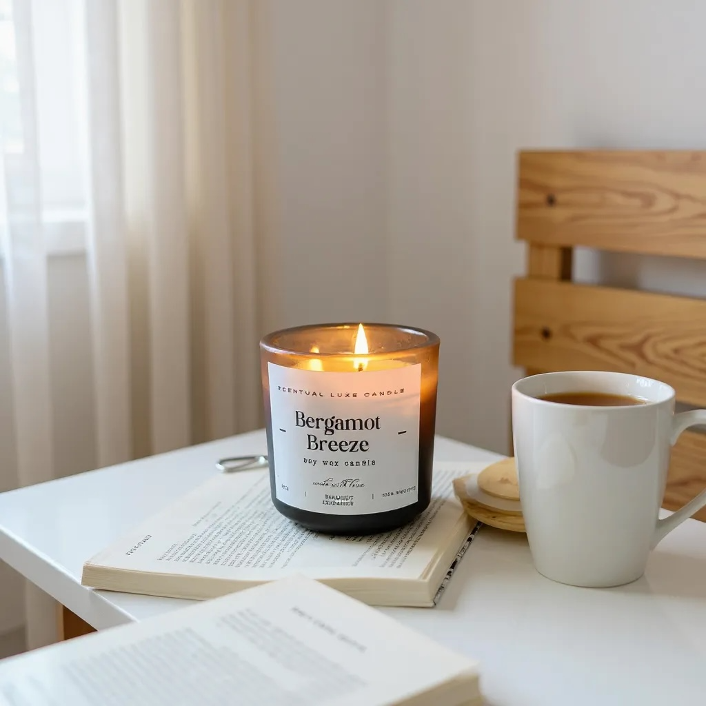 Bergamot Breeze – Soy Wax Candle