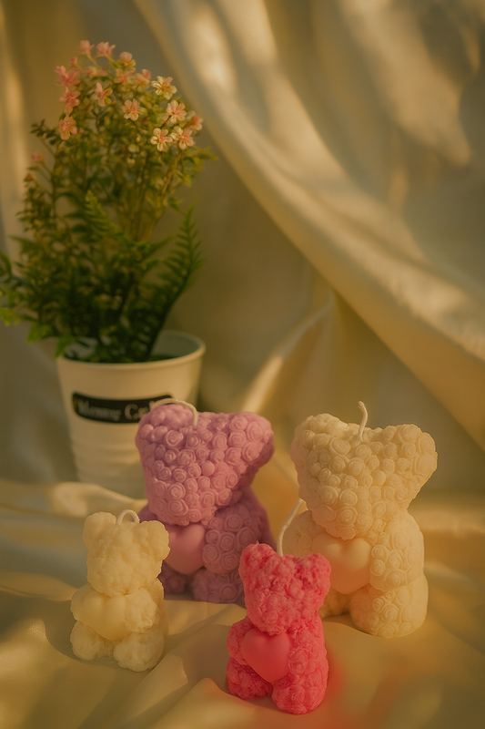 Bloom Bear Candle