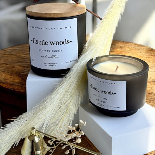 Exotic Woods – Soy Wax Candle