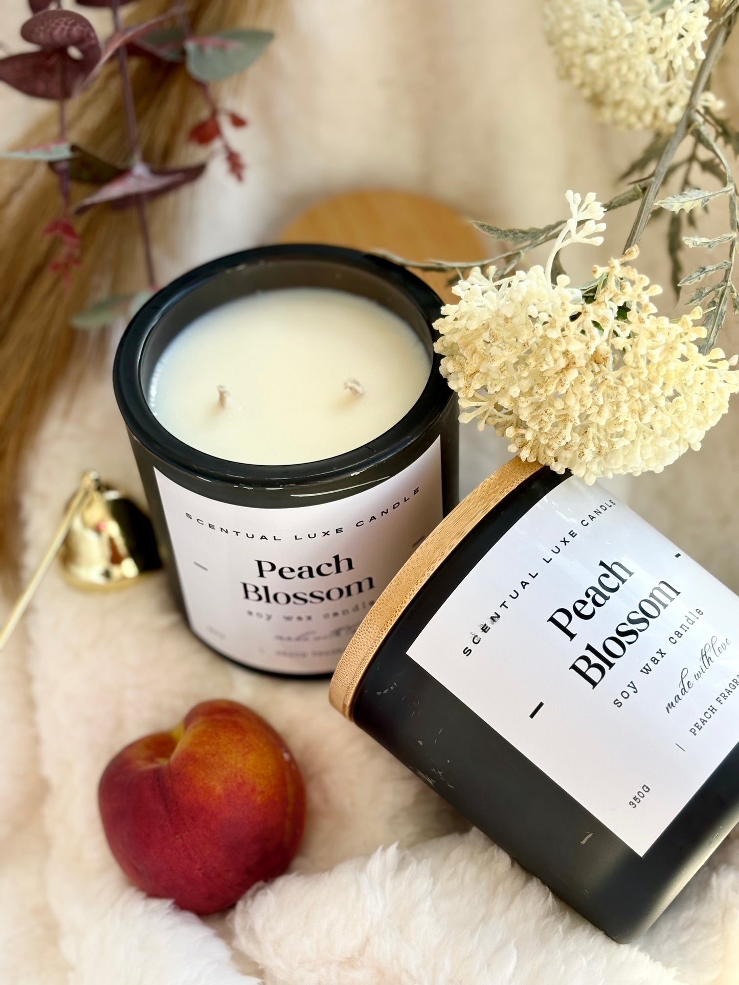 Peach Blossom – Soy Wax Candle
